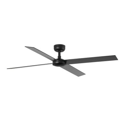 Ventilator de tavan FARO 34356 RUDDER L maro/negru d. 132 cm + telecomandă