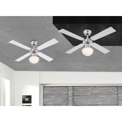 Ventilator de tavan Globo 1xE27/60W/230V