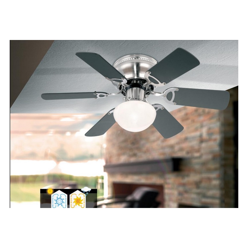 GLOBO 0307 - Ventilator UGO 1xE27/60W/230V