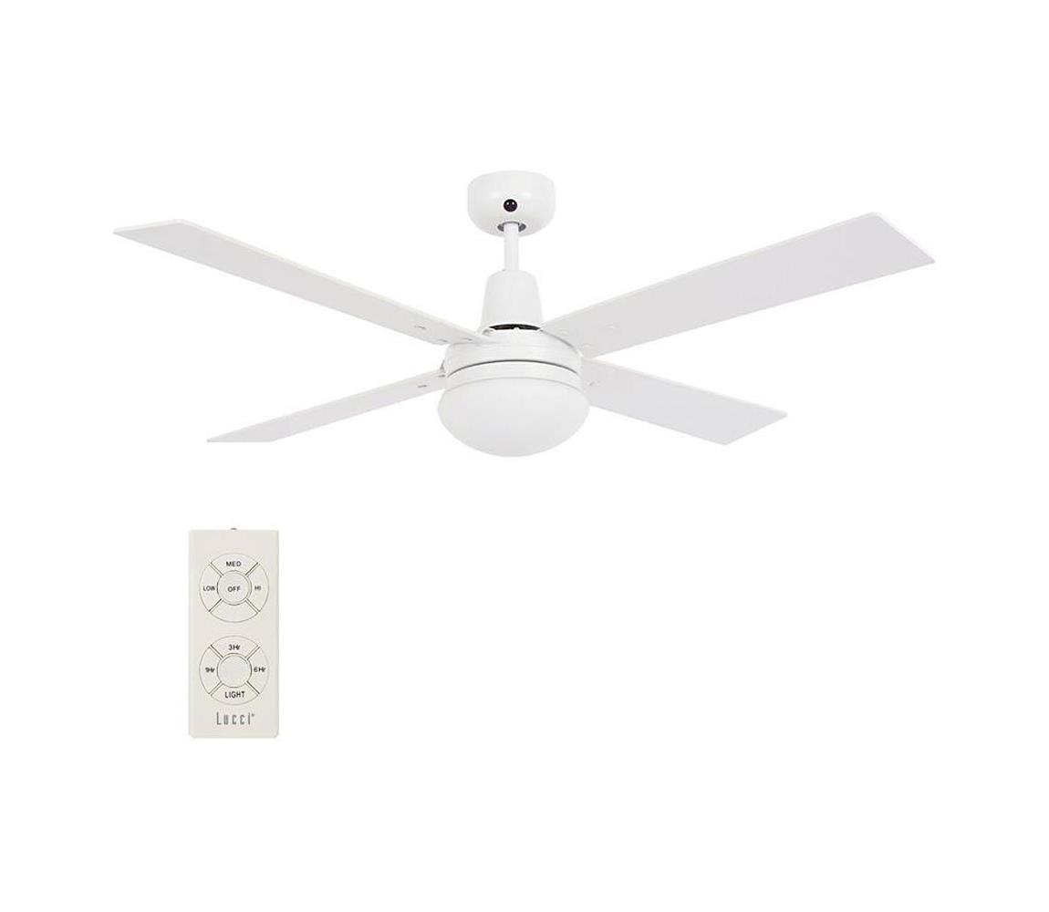 Lucci Air 210339 - lator de tavan AIRFUSION QUEST 1xE27/60W/230V alb/maro