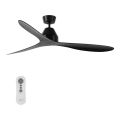 Ventilator de tavan Lucci air 213041 WHITEHAVEN negru + telecomandă