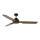 Ventilator de tavan Lucci air 213051 SHOALHAVEN negru/maro