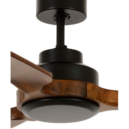 Ventilator de tavan Lucci air 213051 SHOALHAVEN negru/maro