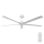 Ventilator de tavan Lucci air 21616049 MONZA IP55 alb + telecomandă