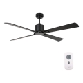 Ventilator de tavan Lucci air 510523 AIRFUSION CLIMATE negru + telecomandă