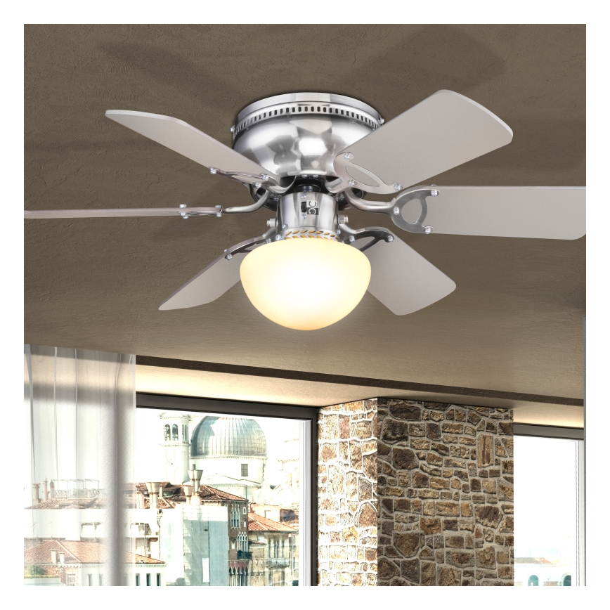 Ventilator Globo 0307WE UGO 1xE27/60W/230V