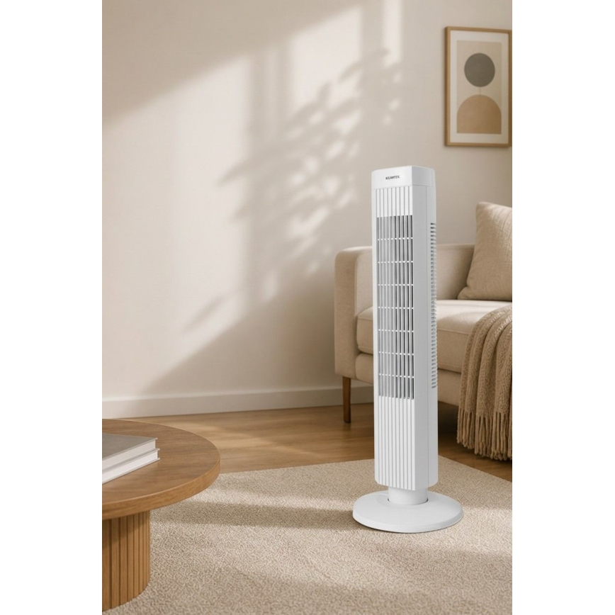 Ventilator în coloană 50W/230V alb