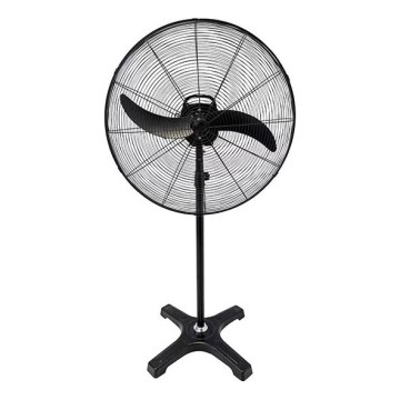 Ventilator industrial cu stativ 115 W/230 V, diametru 66 cm, negru
