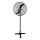 Ventilator industrial pe stativ 180W/230V 157 cm negru