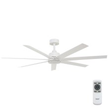 Ventilator LED de tavan ATLANTA 1xGX53/52W/230V alb Lucci Air 213182 + telecomandă
