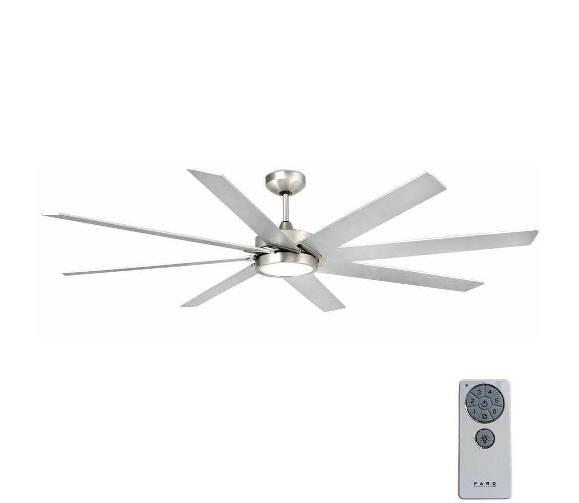 lator LED de tavan CENTURY LED/15W/230V crom mat FARO 33554A + telecomandă