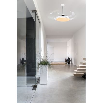 Globo 0351 - LED Ventilator tavan cu telecomadnă CABRERA LED/36W/230V