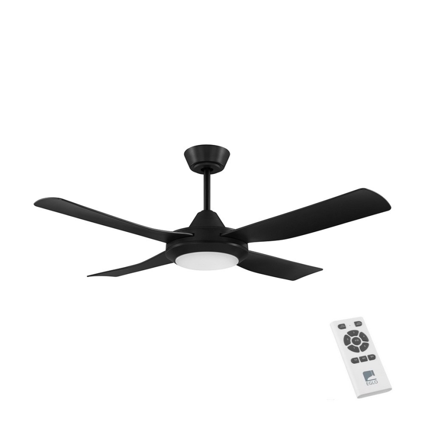 Ventilator LED de tavan Eglo 20W/230V negru + telecomandă