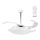 Ventilator LED de tavan Globo LED/36W/230V + telecomandă