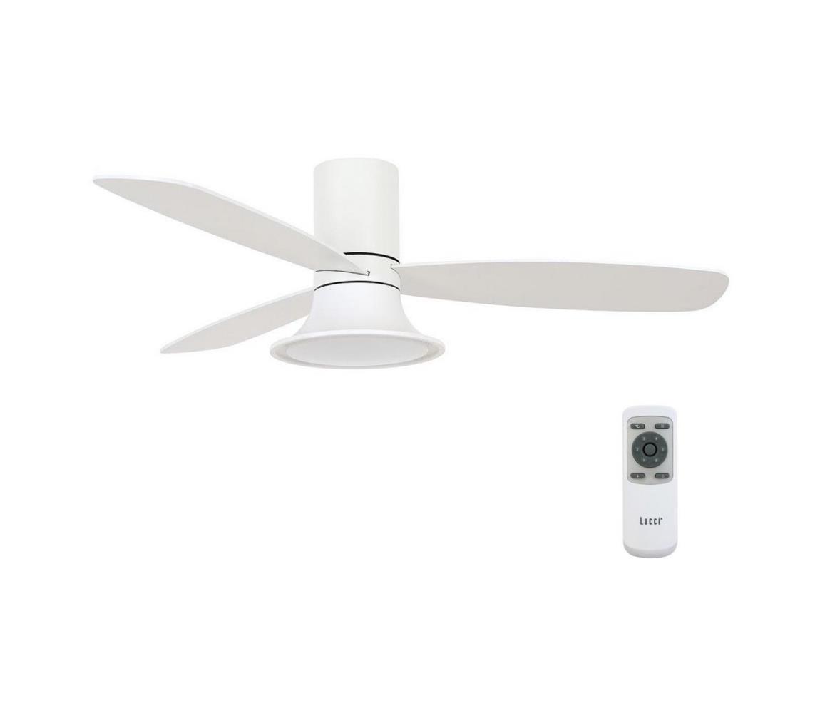lator LED Lucci Air 210661 FLUSSO 1×GX53/18W/230V alb + telecomandă