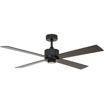 Ventilator LED de tavan Lucci air 213170 NEWPORT negru + telecomandă