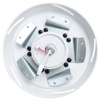 Ventilator LED dimabil de tavan Aigostar LED/20W/230V 2700-6500K 132 cm alb/bej + telecomandă