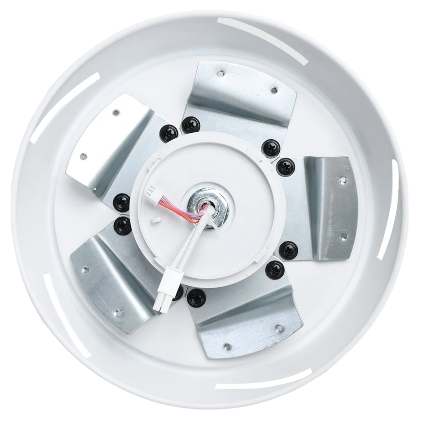 Ventilator LED dimabil de tavan Aigostar LED/20W/230V 2700-6500K 132 cm alb/bej + telecomandă