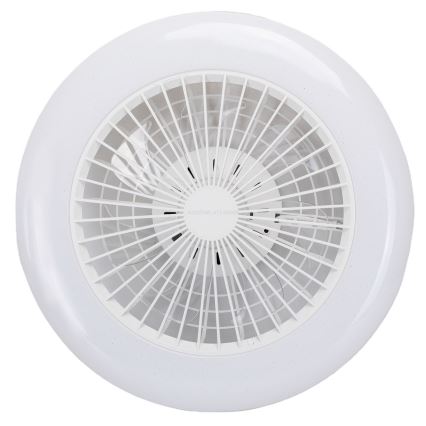 Plafonieră LED dimabilă cu ventilator Aigostar LED/40W/230V 2700-6500K d. 48,5 cm alb + telecomandă