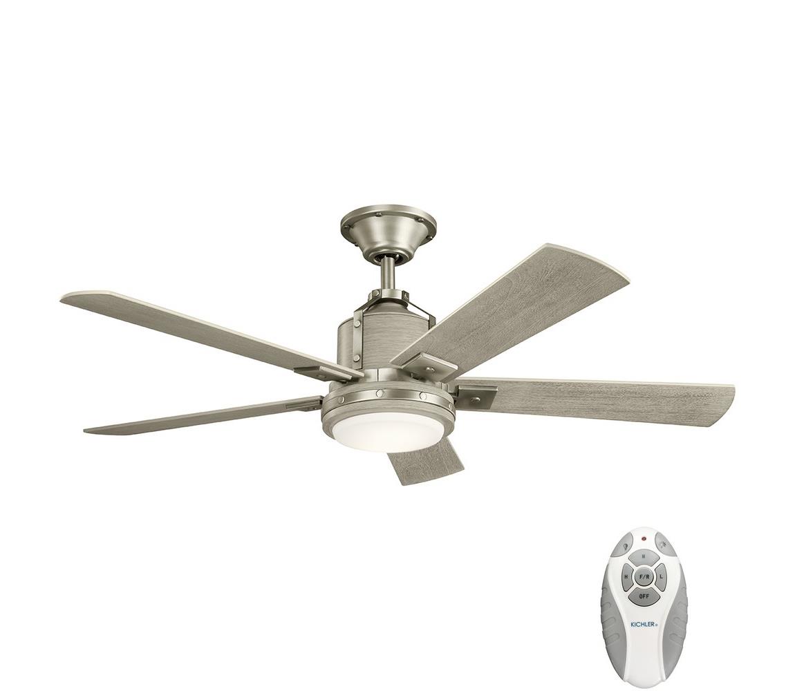 lator LED dimabil de tavan COLERNE 10W/230V Kichler KLF-COLERNE-52-BN + telecomandă