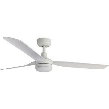 Ventilator LED dimabil de tavan FARO 33814WT-20 PUNT M LED/18W/230V 3000/4200/6500K alb d. 132 cm Wi-Fi Tuya + telecomandă