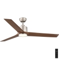 Ventilator LED dimabil de tavan Globo LED/20W/230V 2700-6500K + telecomandă