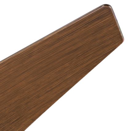 Ventilator LED dimabil de tavan Kichler JADE 18W/230V maro + telecomandă