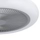 Ventilator LED dimabil de tavan LED/25,5W/230V gri Eglo + telecomandă