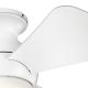 Ventilator LED dimabil de tavan SOLA 10W/230V IP23 alb Kichler + telecomandă
