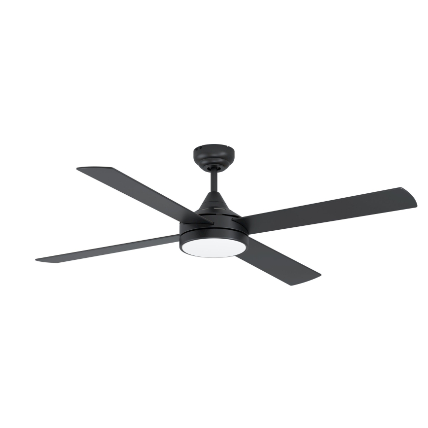 Ventilator LED dimabil de tavan LED/20W/230V negru Eglo + telecomandă