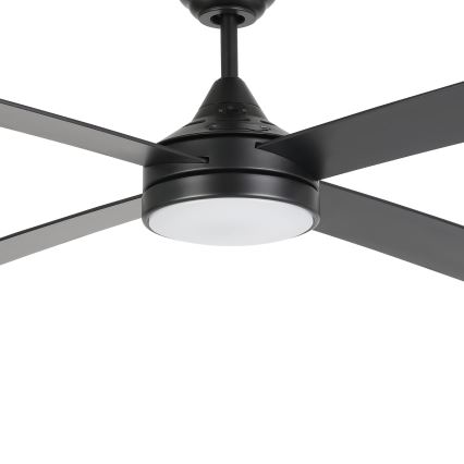 Ventilator LED dimabil de tavan LED/20W/230V negru Eglo + telecomandă
