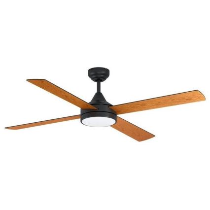 Ventilator LED dimabil de tavan LED/20W/230V negru Eglo + telecomandă