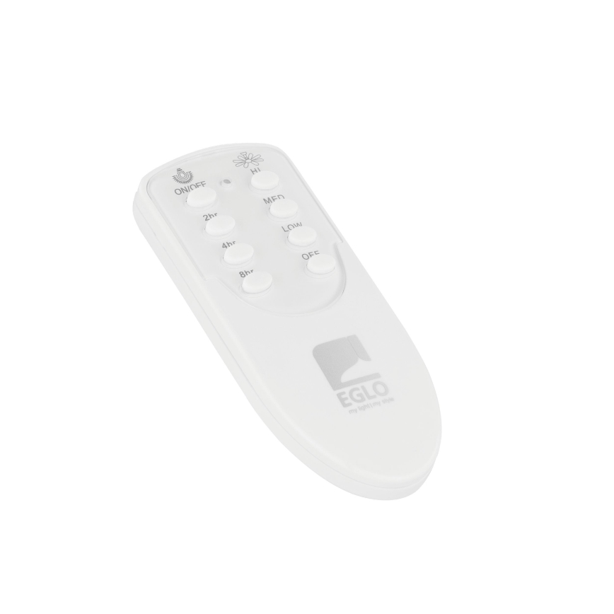 Ventilator LED dimabil de tavan LED/20W/230V negru Eglo + telecomandă
