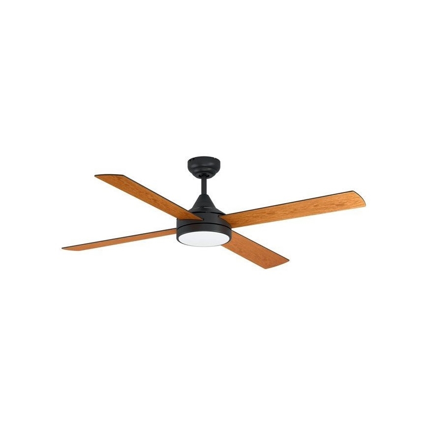 Ventilator LED dimabil de tavan LED/20W/230V negru Eglo + telecomandă