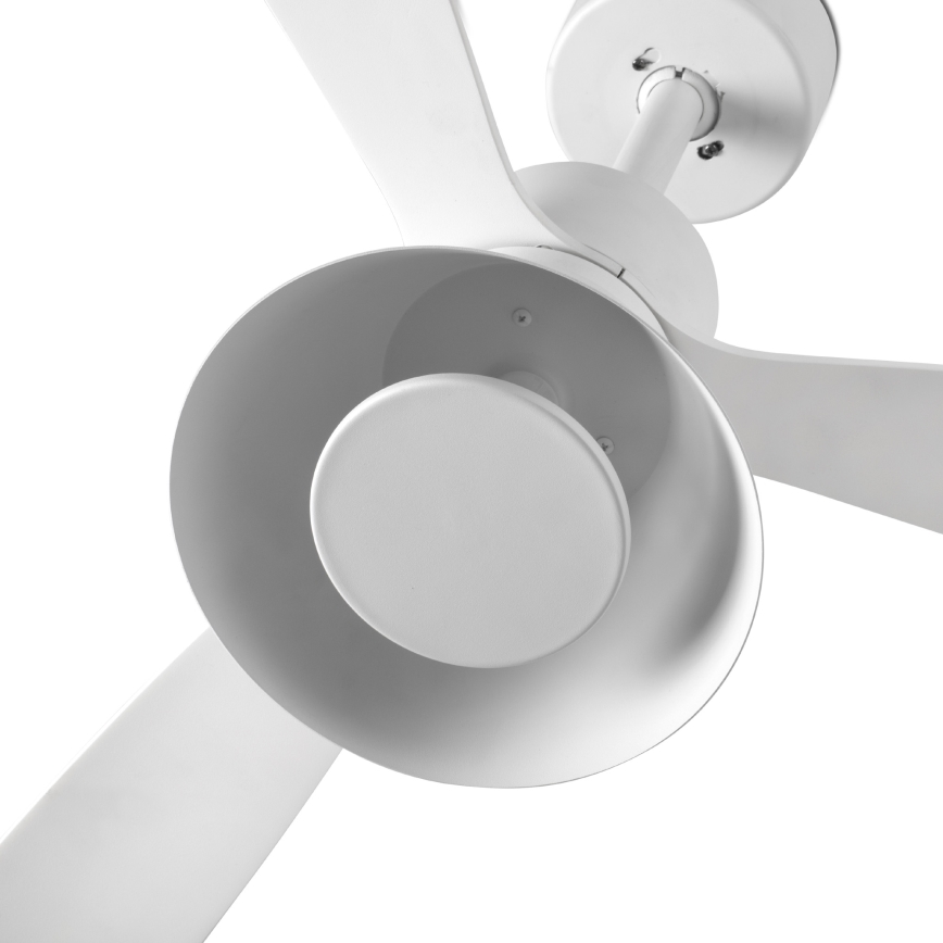 Ventilator LED dimabil de tavan FARO 33760WT-22 AMELIA L CONE LED/20W/230V 2700/3500/5000K alb d. 132 cm Wi-Fi Tuya + telecomandă