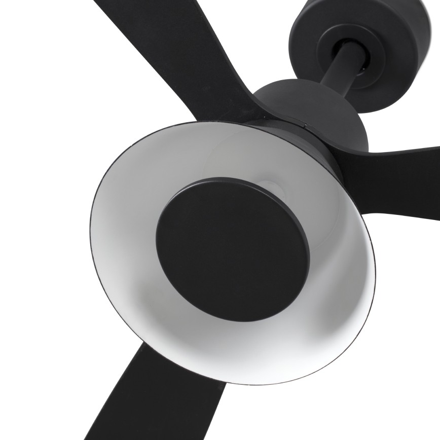 Ventilator LED dimabil de tavan FARO 33761WT-23 AMELIA L CONE LED/20W/230V 2700/3500/5000K negru d. 132 cm Wi-Fi Tuya + telecomandă