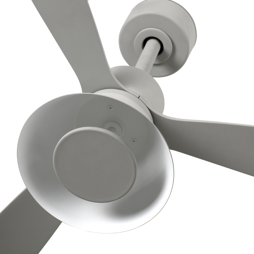 Ventilator LED dimabil de tavan FARO 33762WT-24 AMELIA L CONE LED/20W/230V 2700/3500/5000K gri d. 132 cm Wi-Fi Tuya + telecomandă
