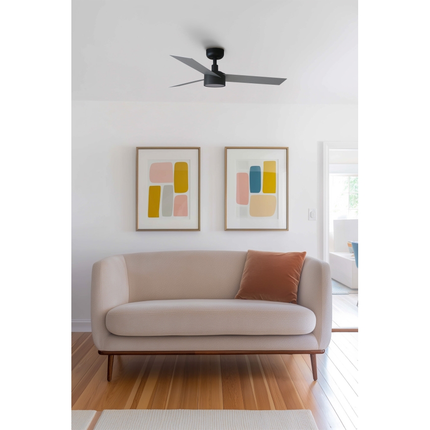 Ventilator LED dimabil de tavan FARO 34285-1TW CRUISER S LED/18W/230V 2700/4000/6500K d. 106 cm + telecomandă