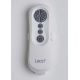 Ventilator LED dimabil de tavan LINE 1xGX53/12W/230V negru Lucci air 213358 + telecomandă