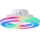 Ventilator LED RGBW dimabil de tavan Brilliant MONDELLO LED/26W/230V 2700-6500K d. 41,5 cm alb + telecomandă