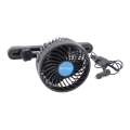 Ventilator pentru tetieră auto 4W/12V negru