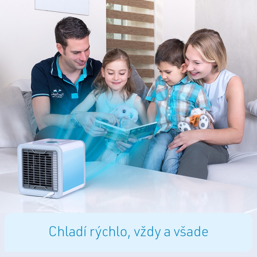 Ventilator portabil cu răcire