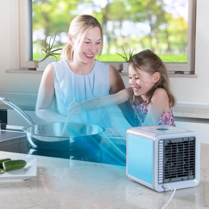 Ventilator portabil cu răcire