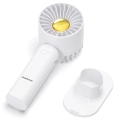 Ventilator reîncărcabil de buzunar Aigostar 4W/5V 500mAh USB alb