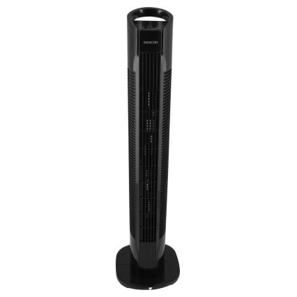 Ventilator turn 50W/230V negru Sencor + telecomandă