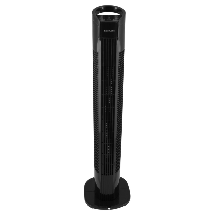 Ventilator turn 50W/230V negru Sencor + telecomandă