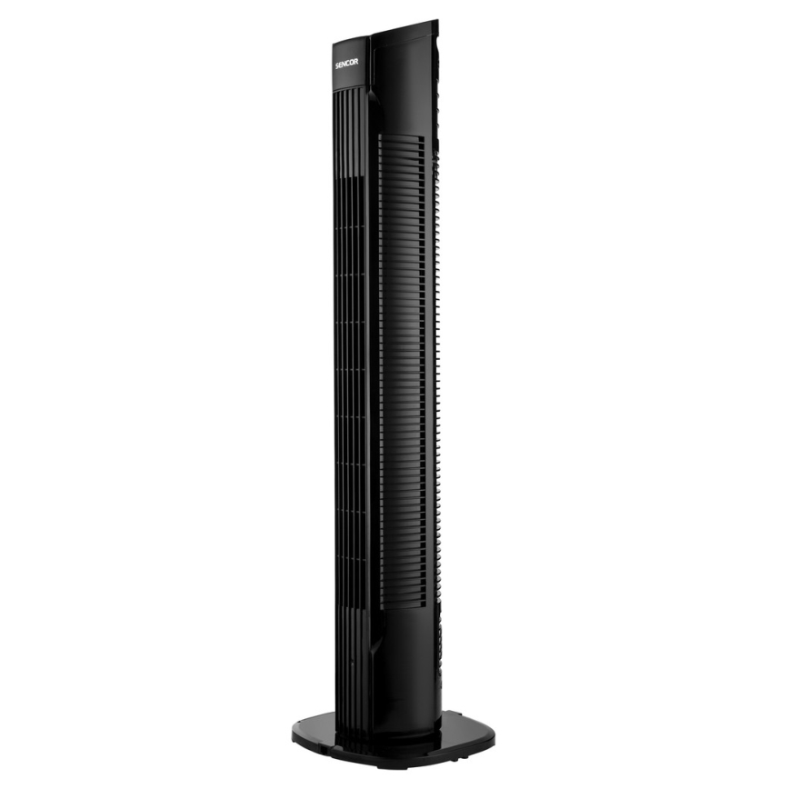 Ventilator turn 50W/230V negru Sencor + telecomandă