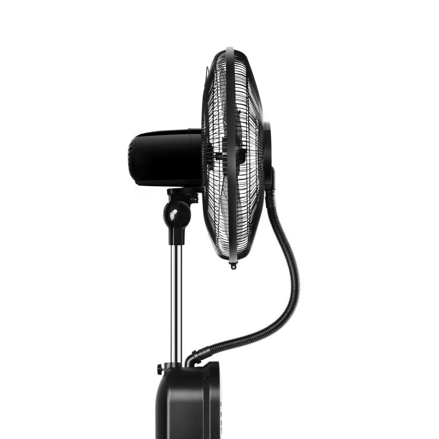 Ventilator turn cu efect de ceață Aigostar 95W/230V negru/gri + telecomandă