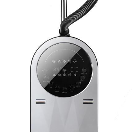 Ventilator turn cu efect de ceață Aigostar 95W/230V negru/gri + telecomandă