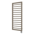 Vertaduro ADEL – radiator pentru baie cu termostat, 600 W, 128 x 50 cm, taupe